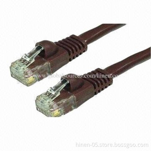 Patch Cords with TIA/EIA Mark, Cat5e 8P8C RJ45 Plug